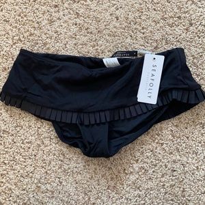 Seafolly skirted bikini bottom
